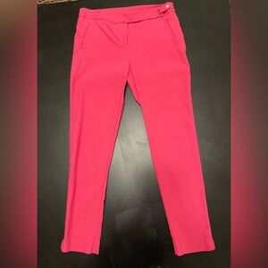 Bright pink summer pants